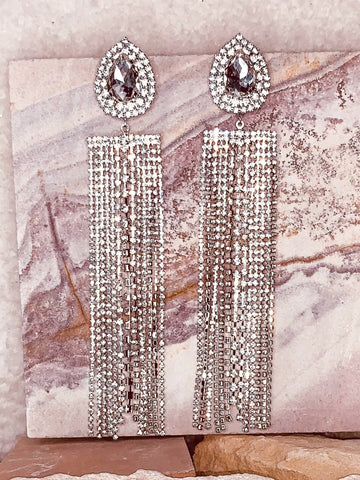 Prague Twilight Earrings - Silver
